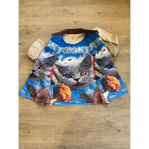 Golf Wang Tan Grandpa Jacket Size Medium - Picture 6 of 9